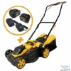 Kép 3/3 - Riwall RALM 3820 SET 20V szénkefe nélküli akkumulátoros fűnyíró