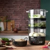 Kép 2/5 - Russell Hobbs 26530-56/RH Kitchen Collection kompakt pároló és rizsfőző