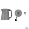 Kép 11/11 - Russell Hobbs 26382-70/RH Groove 1,7L-es szürke vízforraló