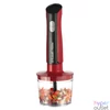 Kép 2/8 - Russell Hobbs 27140-56/RH Desire Red 3in1 piros botmixer szett