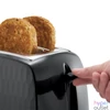 Kép 3/5 - Russell Hobbs 26061-56/RH Honeycomb fekete 2 szeletes kenyérpirító