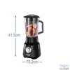 Kép 1/5 - Russell Hobbs 24722-56/RH Matte Black fekete turmixgép