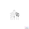 Kép 4/6 - Russell Hobbs 25892-56 Swirl füstkvarc kézi mixer
