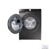 Kép 2/8 - Samsung WW80T854DBX/S6 fekete, elöltöltős, max.1400ford., 8 kg, mosógép