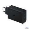 Kép 1/3 - Samsung EP-T6530NBEGEU 65W PD 2xUSB C/USB A fekete hálózati gyorstöltő adapter