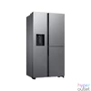 Kép 2/4 - Samsung RH65DG54R3S9EO inox, Side-by-Side, Hűtő:410L, Fagyasztó:218L, hűtőszekrény