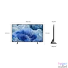 Kép 4/7 - Samsung 50" QE50Q8FAAUXXH 4K UHD Smart QLED TV