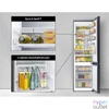Kép 6/9 - Samsung RB34A7B5DS9/EF inox, alulfagyasztós, Hűtő:230L, Fagyasztó:114L, No frost hűtőszekrény