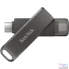 Kép 1/4 - Sandisk 128GB USB C/Apple Lightning iXPAND LUXE Fekete (186553) Flash Drive