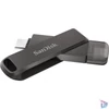 Kép 2/4 - Sandisk 256GB USB C/Apple Lightning iXPAND LUXE Fekete (186554) Flash Drive