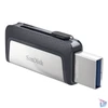Kép 1/4 - Sandisk 256GB USB3.0/Type-C Dual Drive Fekete-Ezüst (139778) Flash Drive