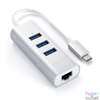 Kép 2/6 - Satechi ST-TC2N1USB31AS Aluminium Type-C ezüst HUB