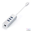 Kép 4/6 - Satechi ST-TC2N1USB31AS Aluminium Type-C ezüst HUB