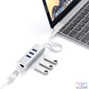 Kép 5/6 - Satechi ST-TC2N1USB31AS Aluminium Type-C ezüst HUB