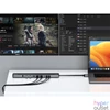 Kép 6/10 - Satechi ST-DDSM Dual Dock Stand NVMe SSD házzal szürke dokkoló