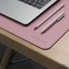 Kép 5/8 - Satechi ST-LDMPV Deskmate nagyméretű kétoldalas rózsaszín-lila bőr egérpad