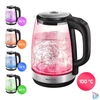 Kép 2/10 - Sencor SWK 2090BK 2L-es inox-fekete üveg vízforraló