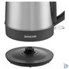 Kép 6/11 - Sencor SWK 2200SS 1,2L-esinox-fekete vízforraló