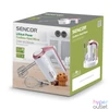 Kép 6/13 - Sencor SHM 9000WH fehér akkumulátoros kézimixer