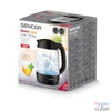 Kép 14/14 - Sencor SWK 7301BK 1,7l üveg fekete vízforraló