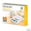 Kép 5/5 - Sencor SKS 4001WH tálas konyhai mérleg