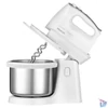 Kép 8/9 - Sencor SHM 6206SS fehér-ezüst tálas kézi mixer
