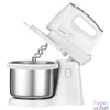 Kép 8/9 - Sencor SHM 6206SS fehér-ezüst tálas kézi mixer