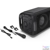 Kép 8/9 - Sharp PS-949 fekete Bluetooth akkumulátoros party hangszóró