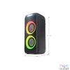 Kép 9/9 - Sharp PS-949 fekete Bluetooth akkumulátoros party hangszóró