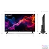 Kép 7/8 - Sharp 32" 32GF2265E HD Ready Smart Google LED TV