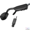 Kép 5/7 - Shokz OpenMove csontvezetéses Bluetooth szürke Open-Ear Lifestyle sport fejhallgató