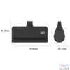 Kép 4/6 - Silicon Power QD50 5000mAh Global fekete power bank