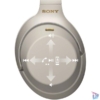 Kép 7/8 - Sony WH1000X M3 Hi-Res Bluetooth/aptX mikrofonos ezüst fejhallgató