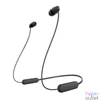 Kép 1/3 - Sony WIC100B Bluetooth fekete fülhallgató