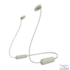 Kép 1/3 - Sony WIC100C Bluetooth bézs fülhallgató