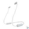 Kép 1/3 - Sony WIC100W Bluetooth fehér fülhallgató