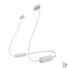 Kép 2/3 - Sony WIC100W Bluetooth fehér fülhallgató