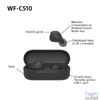Kép 15/17 - Sony WFC510B.CE7 True Wireless Bluetooth fekete fülhallgató