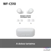Kép 16/17 - Sony WFC510W.CE7 True Wireless Bluetooth fehér fülhallgató