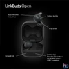 Kép 14/16 - Sony WF-L910 Linkbuds Open True Wireless Bluetooth fekete fülhallgató