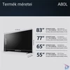 Kép 22/24 - Sony 65" XR65A80LAEP 4K UHD Smart OLED TV