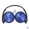 Kép 6/6 - Sony MDRZX310APL.CE7 mikrofonos kék fejhallgató