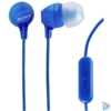 Kép 1/2 - Sony MDREX15APLI.CE7 mikrofonos kék fülhallgató