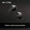 Kép 11/13 - Sony WFC710 True Wireless Bluetooth zajszűrős fekete fülhallgató