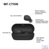 Kép 12/13 - Sony WFC710 True Wireless Bluetooth zajszűrős fekete fülhallgató