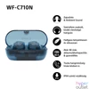 Kép 4/13 - Sony WFC710 True Wireless Bluetooth zajszűrős üvegkék fülhallgató