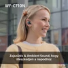 Kép 5/13 - Sony WFC710 True Wireless Bluetooth zajszűrős üvegkék fülhallgató