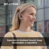 Kép 6/14 - Sony WFC710 True Wireless Bluetooth zajszűrős fehér fülhallgató