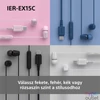 Kép 7/9 - Sony IEREX15CB.CE7 USB Type-C vezetékes mikrofonos fekete fülhallgató
