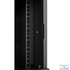 Kép 8/8 - Stalflex RC10-6U-300GB 10" 6U 300 mm mély lapraszerelt fekete üveg ajtós fali rack szekrény